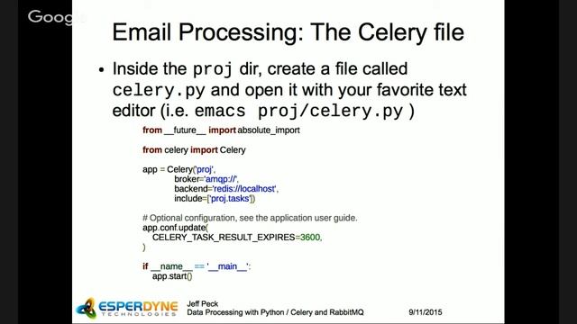 Using Celery Task Queue in a Content Processing Build Cycle смотреть онлайн