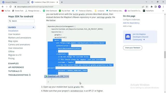 Mapbox Map Android Studio kotlin || How to Build an Android Map App Using MapBox Coding With Hamma смотреть онлайн