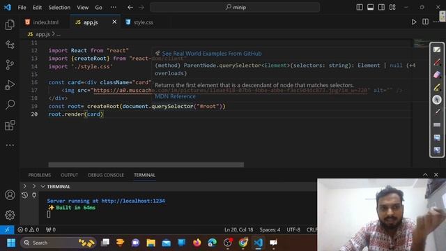 3.Render Multiple elements ll How to import Image in React #react #webdevelopment смотреть онлайн