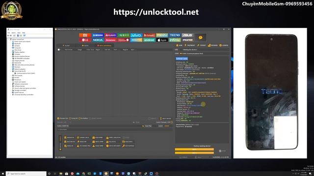 Tecno Le7 Factory Reset - Erase Frp One Click Done By UnlockTool - 26.11.2021 смотреть онлайн