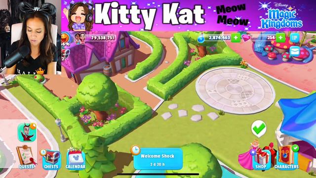 Kitty Kat Livestream! The Nightmare Before Christmas Event Progress! Disney Magic Kingdoms! смотреть онлайн