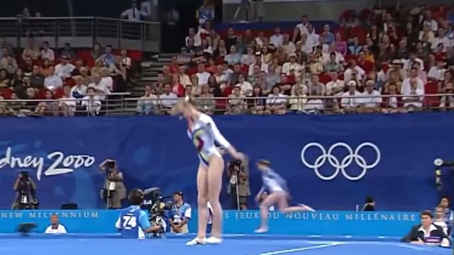 Simona Amanar (ROU) 2000 Olympics TF FX [1080p50] смотреть онлайн
