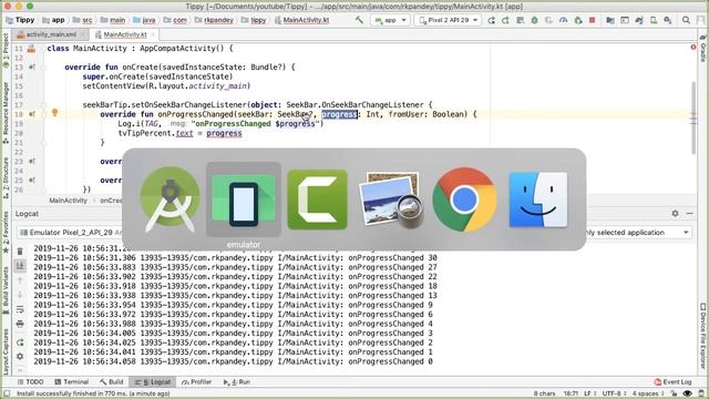 Build Your First Android App - Tip Calculator Beginner Tutorial смотреть онлайн