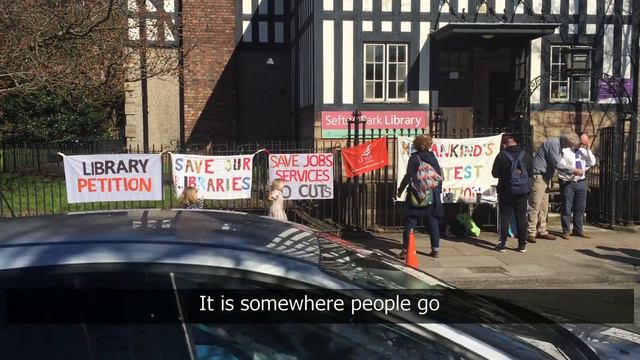Save Sefton Park Library - Interview with Alan Gibbons смотреть онлайн