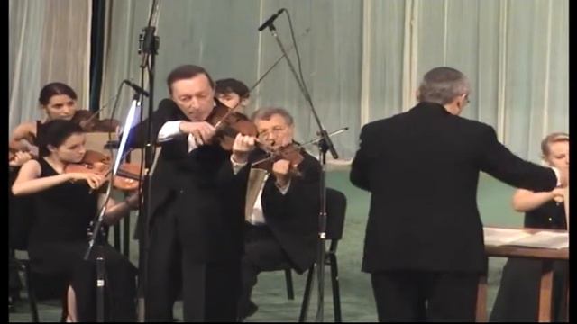 Паганини-Вильгельми Концерт для скрипки с оркестром, Владимир Юденич (2я часть)
