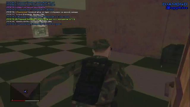 Играем на Diamond RP Sapphire #23 БУДНИ ВОЕННОГО :D смотреть онлайн