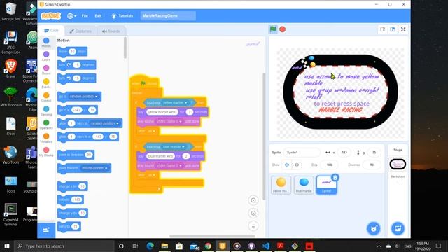 Scratch Marble Racing Game смотреть онлайн
