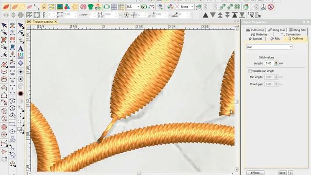 Basic Punching Tutorial || How Digitized Design In Wilcom For Beginners смотреть онлайн