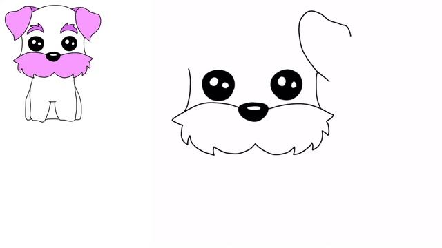 Как нарисовать симпатичную собаку | СУПЕР ЛЕГКИЙ КАВАЙСКИЙ РИСУНОК смотреть онлайн