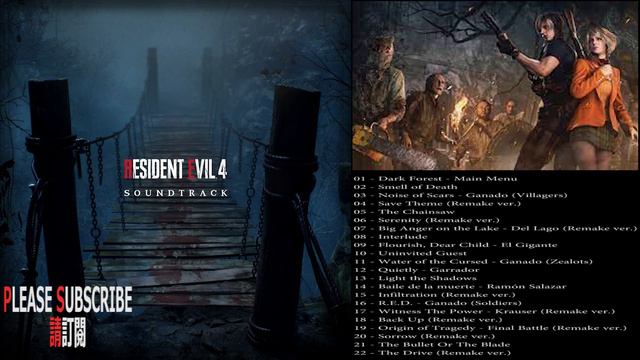 Resident Evil 4 Remake OST SoundTrack