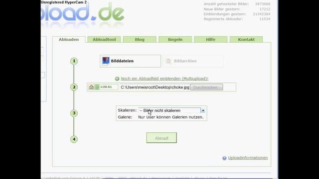 Bilder bei Abload.de hochladen смотреть онлайн