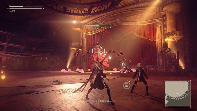 NieR: Automata Opera boss fight very hard mode смотреть онлайн