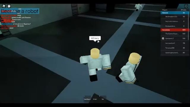 Играю роблокс новую игру: Ro-bots new virus! Здесь произошла Alarm RIOT кнопка смотреть онлайн