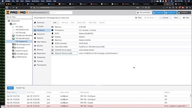 Migrating a VM from VirtualBox to Proxmox Ve смотреть онлайн