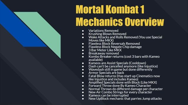 Mortal Kombat 1- Kameos and Mechanics EXPLAINED for Dummies смотреть онлайн