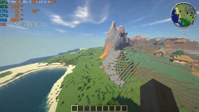 GTX 1650 Minecraft SHADERS [1.16.4/5] - BenchmarkTest (BSL, Seus, Sildurs, Werrus) смотреть онлайн