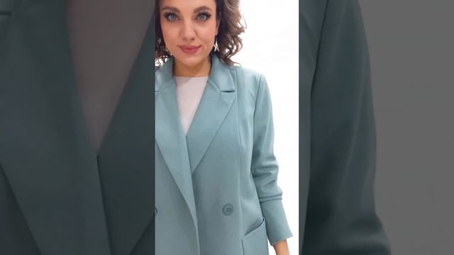 Модель 1053 серо-мятный на подкладке Anastasia MAK смотреть онлайн