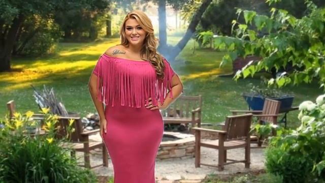 Красивые платья для полных дам смотреть онлайн