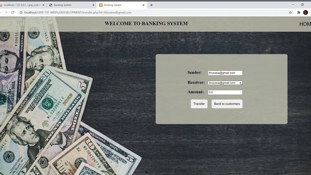 The Sparks Foundation Internship Task| #GRIPFEB21 | Basic Banking System | @The Sparks Foundation смотреть онлайн