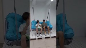 Трансформация качели: люлька, гамак, диван