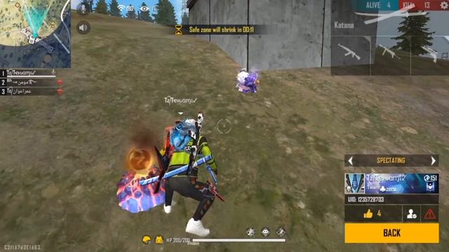 KILLING MACHINE IN OUR GUILD GAMEPLAY IN RANK GAME | TEAM ZERO | Tz ᭄Tehami | op Game play смотреть онлайн