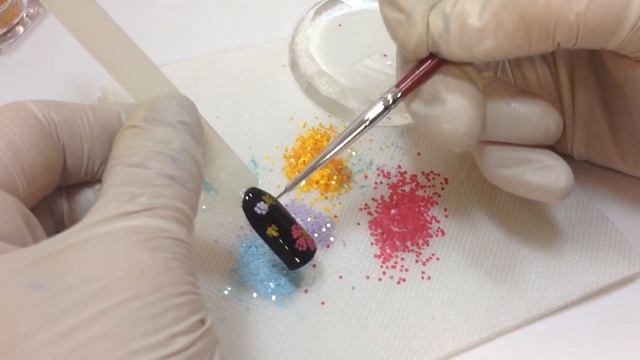 Дизайн ногтей. Мозаика камифубуками смотреть онлайн