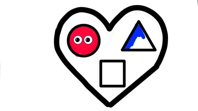 How to draw shapes || draw 2d shapes for nursery kids and toddlers || easy to draw ♥️ смотреть онлайн