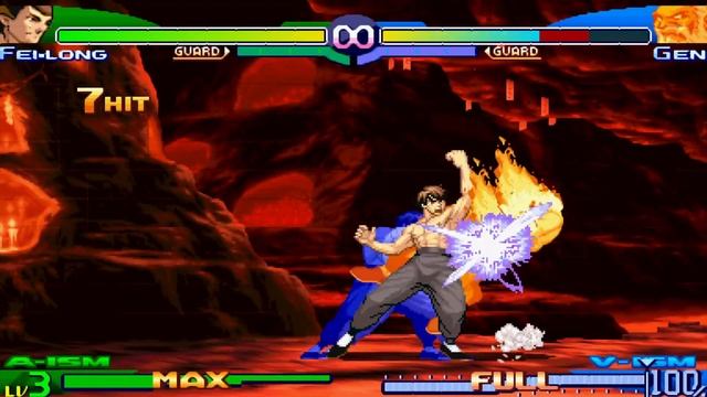 Street Fighter Alpha 3 MAX Fei Long Ryuu Shin Yassai смотреть онлайн
