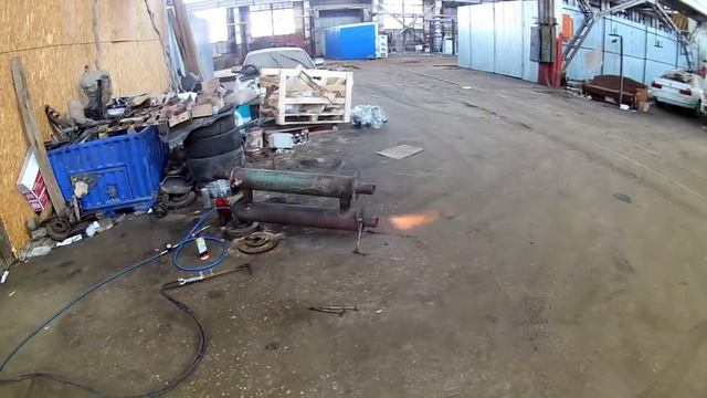 форсунка на отработанном масле! смотреть онлайн