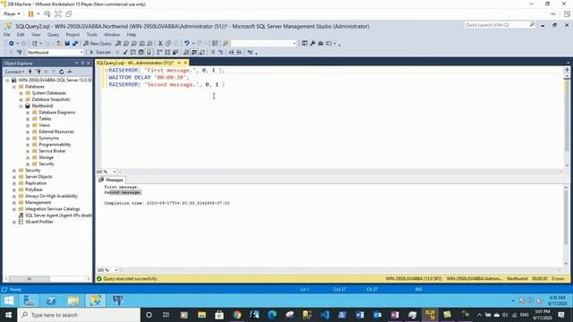 Using RaiseError Command in SQL Server смотреть онлайн