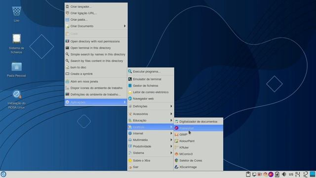 ROSA FRESH R12.3 Linux Xfce. EXCELENTE distro Russa. Segurança, Rapidez. Gratuito da Empresa ROSA смотреть онлайн