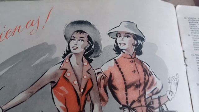 Винтажная прогулка по журналу мод 1958-1959 года#журналы #моды#показмод #fashionstyle #vintage смотреть онлайн