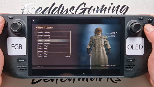 Dragons Dogma 2 Character Creator on Steam Deck OLED with Steam OS 3.6 смотреть онлайн