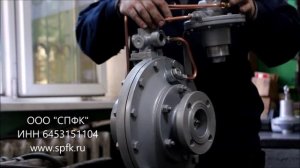 Прямоточные регуляторы давления газа РДП, произведенного ООО "СПФК"