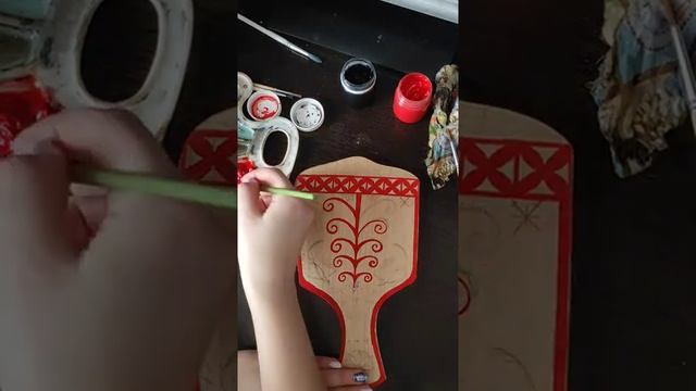 Прикладное творчество. Мезенская роспись смотреть онлайн