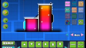 Как сделать радужные блоки в Geometry dash ПЕРЕЗАЛИВ.