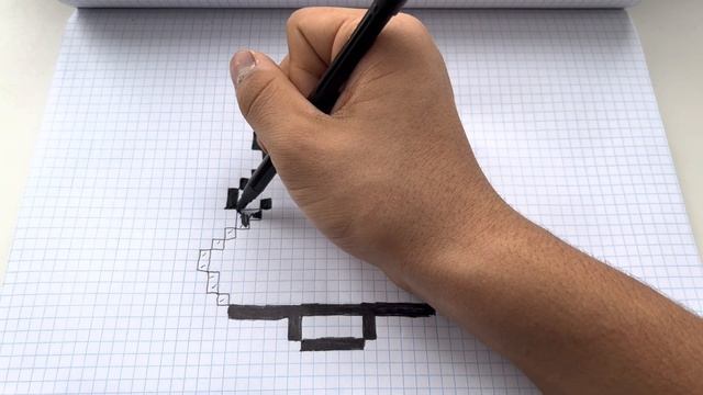How To Draw RUDOLF step by step | Easy Tutorial | Pixel draws and Pixel art смотреть онлайн
