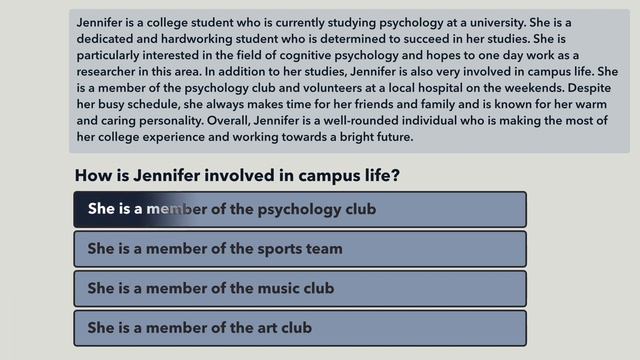 B1 Reading Comprehension Quiz: Can You Pass English? смотреть онлайн