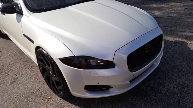 Jaguar XJL Supercharged on 24" Forgiato Monoblock смотреть онлайн
