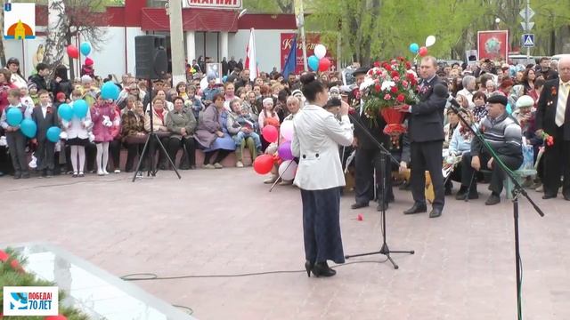 "В память священного подвига" митинг-реквием 9 мая 2015г.mp4 смотреть онлайн