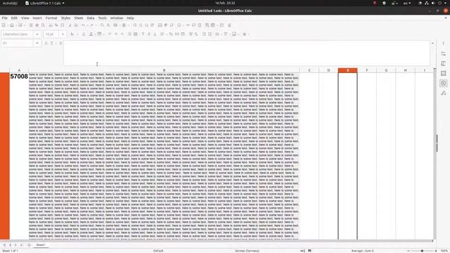 How many characters in a cell? How to add multiple paragraphs in a single cell? LibreOffice Calc смотреть онлайн
