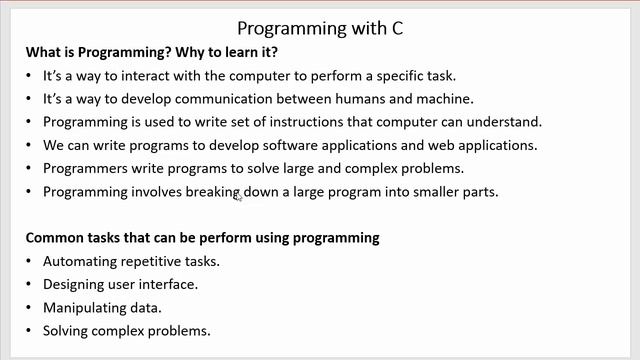 C Programming Tutorials for Beginners | What is Programming language and why to learn it. смотреть онлайн