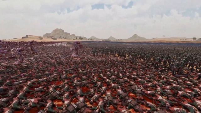 60.000 TZEENTCH ROSTER REVEAL vs 100.000 18th CENTURY RU SOLDIERS | Ultimate Epic Battle Simulator смотреть онлайн