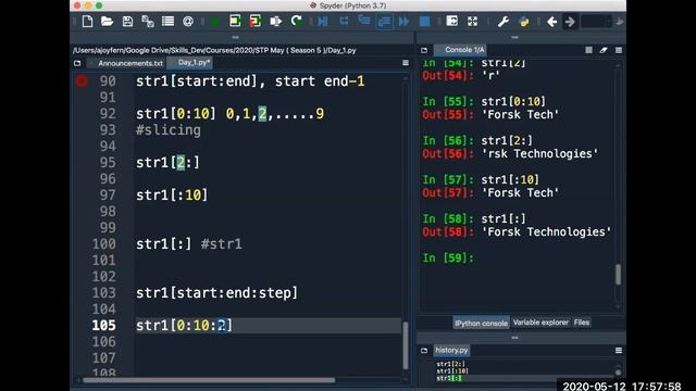 Season 5 - Python for Data Science - Day 1 смотреть онлайн