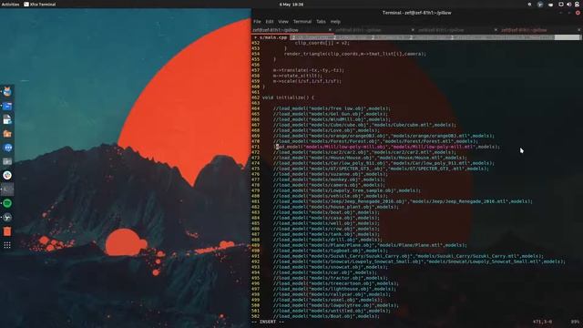 Software 3D Rendering Engine C++ from scratch смотреть онлайн