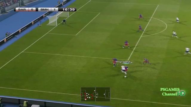 PES 2011 - GamePlay - DEMO - PC - HD смотреть онлайн