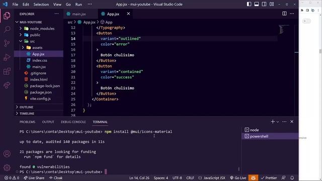 Curso Material UI #06: Botones e Iconos смотреть онлайн