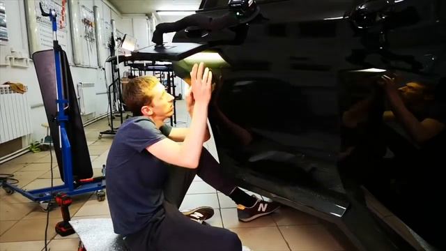 Ремонт с обратным молотком PDR от начала до конца