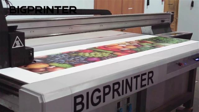 BIGPRINTER UV1327LS яркая печать смотреть онлайн