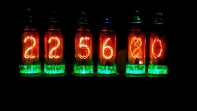 Nixie clock IN-16 смотреть онлайн